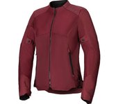 Alpinestars Stella C-1 Air Chaqueta textil de moto para mujer - Rojo (XS)