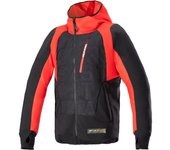 Alpinestars MO.ST.EQ Hybrid Chaqueta textil de motocicleta - Negro Rojo