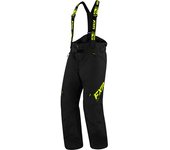 FXR Clutch FX 2023 Pantalones baberos para motos de nieve - Negro Amarillo (S)