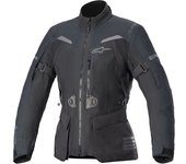 Alpinestars Stella ST-7 2L GTX Chaqueta textil impermeable para mujer - Negro Gris (M)