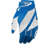 FXR Clutch Strap Guantes de Motocross - Blanco Azul