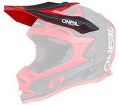 Oneal 7Series Strain Visera casco - Rojo (un tamaño)