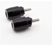 HIGHSIDER Pesos finales de barra  para HONDA M6 - Negro