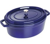 Staub La Cocotte 31 cm, ovalado, Azul oscuro, Hierro fundido