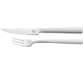 ZWILLING Dinner Juego de cubiertos chuleteros 2-pzs,  pulido