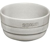 Staub Dining Line Cuenco 10 cm, Cerámica, Blanco trufa