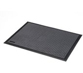 NOTRAX Estera para puesto de trabajo Skystep, goma de nitrilo, negro, L x A x H 900 x 600 x 13 mm