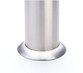 kaiserkraft Anillo de zócalo, para bolardo de acero inoxidable, para Ø de 60 mm