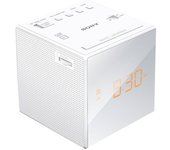 Radio Reloj Sony ICF-C1 blanco