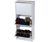 Mueble zapatero Volga 51AB Blanco - Muebles Zapateros