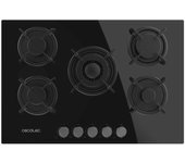 Cecotec Bolero Squad G 5200S Placa De Gas 5 Fuegos 11kw Negro
