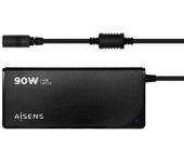 Aisens ASLC-90WAUTO-BK Cargador Universal para Portátiles 90W