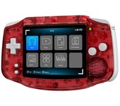 Anbernic RG34XX Consola Retro Portátil 64GB Rojo Transparente