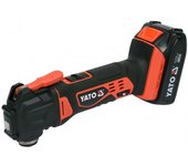 Yato Multiherramienta Oscilante con Batería de Ion-Litio 2.0Ah 18V