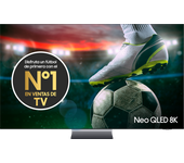 Samsung TV 65” Neo QLED 8K QN900D Smart TV con IA 2024 - Negro, Negro