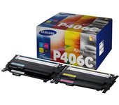 Samsung CLT-P406C 4 Tóners Originales CMYK Color