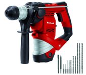 Einhell TC-RH 900 Kit Rotomartillo Percutor 900W + Juego de Brocas y Cinceles