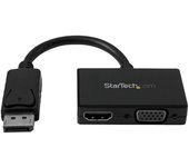 Startech Adaptador DisplayPort a HDMI o VGA hasta 1920x1200 o 1080p