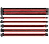 Thermaltake TtMod Sleeve Pack Cables Extension Placa Base Negro/Rojo
