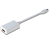 Digitus Cable Adaptador Displayport/Mini Displayport a HDMI 15cm