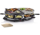 Princess 162710 Oval Stone Grill Party Raclette con Grill 1200W