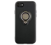 Muvit Ring Magnética Funda Negra para Apple iPhone 8/7