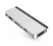 HyperDrive Hub Multipuerto USB-C Plata para iPad Pro