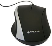 Talius 491-S Ratón Óptico 800 DPI Negro