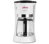 Ufesa CG7113 Cafetera de Goteo 6 Tazas 550W Blanca