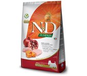 800Grs Pienso Farmina Nd Dog Pumpkin Grain Free Mini Para Perros Con Pollo 800grs