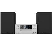 Kenwood M-925DAB Microcadena HiFi Bluetooth con CD/USB/DAB+ Plata