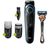 Braun BT5240 Recortadora de Barba + Maquinilla Gillette Fusion5 ProGlide