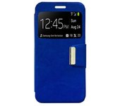 Cool Funda Flip Cover Liso Azul para iPhone 7 Plus / iPhone 8 Plus