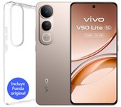 Vivo V50 Lite 5G 12GB/512GB Smartphone 6.77" AMOLED 6500mAh Dorado