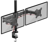 Duronic DM252 Soporte de Mesa 2 Monitores 13"-27" VESA 100x100 Máx 8Kg