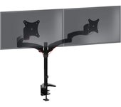 Duronic DM452 Soporte de Mesa 2 Monitores 15"-27" VESA 100x100 Máx 8kg