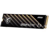 MSI SPATIUM M470 PRO 2TB Disco SSD 6000MB/s NVMe PCIe 4.0 M.2 Gen4