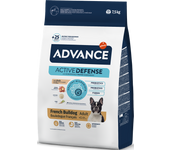 7,5 Kg Advance Bulldog Francés Pienso Para Perros Adultos Con Pato
