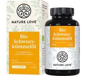Nature Love BIO Aceite de comino negro, 120 cápsulas