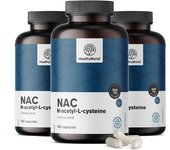 HealthyWorld® 3x NAC 500 mg, en total 540 cápsulas