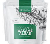 FutuNatura 3x BIO Algas wakame, en total 300 g