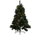 Fijalo Arbol navidad led pvc verde 100x100x150 cm