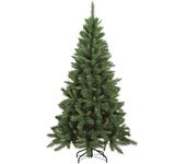 Dmora Árbol de navidad artificial verde h 240 cm