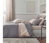 Home Maison Funda nórdica de percal con estilo gráfico