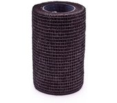 SP Fútbol - Tape Sujeta-Espinilleras (7,5 cm x 4,6 m), Unisex, Negro