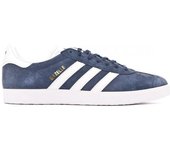 Adidas - Zapatilla Gazelle, Unisex, Collegiate Navy-White-Gold Met, 9,5 UK