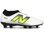 New Balance - Bota de fútbol Tekela Magique FG V4+ Niño, Unisex, Solar Blue-White-Solar Pink, 5 USA