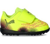 - Bota de fútbol Future 8 Play Turf Cinta Adhesiva Niño, Unisex, Yellow Alert-Puma Black-Sun Struck, 4 UK