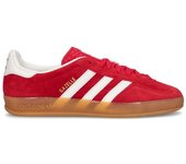 Adidas - Zapatilla Gazelle Indoor, Hombre, Better Scarlet-White, 10,5 UK