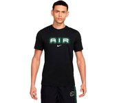 Nike - Camiseta Sportswear Swoosh Air Graphic, Hombre, Black, S